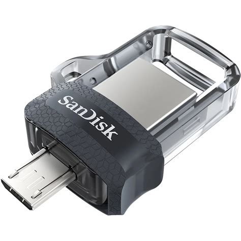 SanDisk 128GB Ultra Dual m3.0 USB 3.0 / micro-USB Flash Drive - Memory & Storage - ShaShinKi