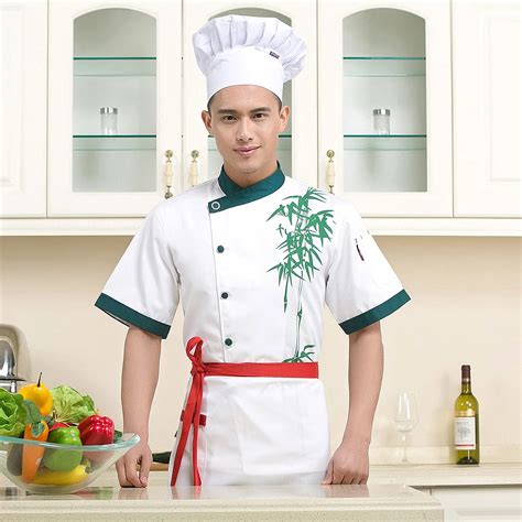 Aliexpress.com : Buy Summer Chef Uniform for Women Men Single breasted Short sleeved Chef Jacket ...