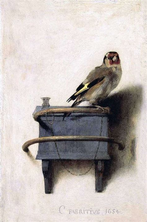 The Goldfinch by Carel Fabritius ️ - Fabritius Carel