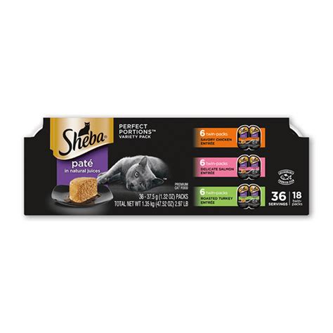 SHEBA® PERFECT PORTIONS™ Premium Paté Savory Chicken Entrée, Delicate ...