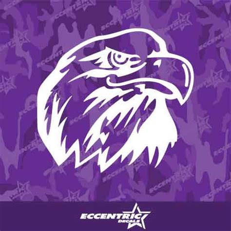 Eagle Head Vinyl Decal Sticker - Eccentric Decals