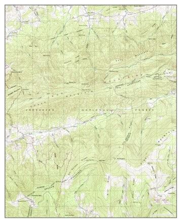 Usa Timeless Maps Whitetop Mountain Virginia Editorial Stock Photo ...