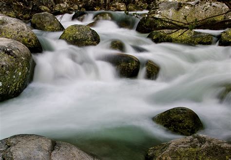 Rock formation with running water photo HD wallpaper | Wallpaper Flare