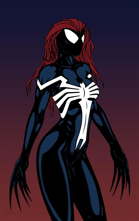 Venom/Mary Jane by edCOM02 on DeviantArt