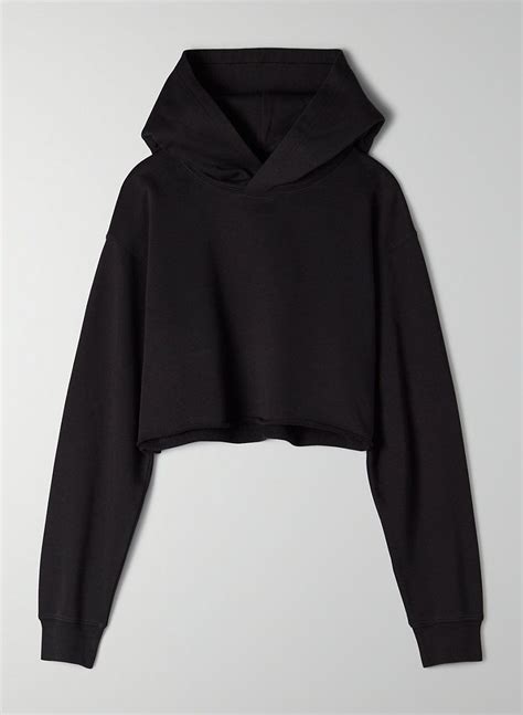 THE PERFECT CROP HOODIE LIGHT | Black cropped hoodie, Cropped hoodie ...