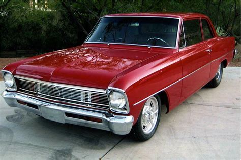 1966 CHEVROLET NOVA CUSTOM 2 DOOR SEDAN