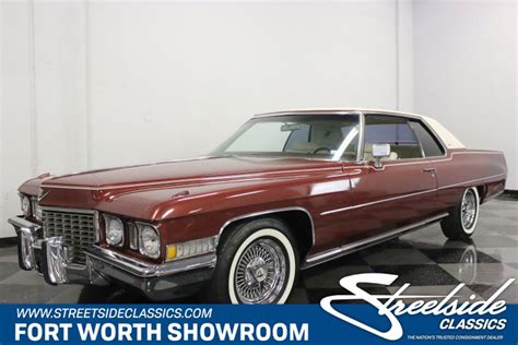 1972 Cadillac Coupe DeVille | Classic Cars for Sale - Streetside Classics