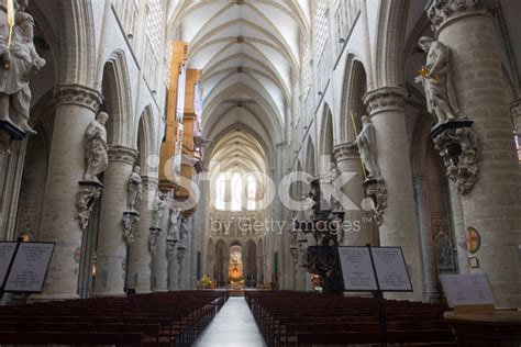 Interior Of St. Michel Cathedral Stock Photo | Royalty-Free | FreeImages