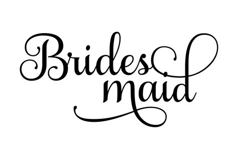 Bridesmaid Logo - LogoDix