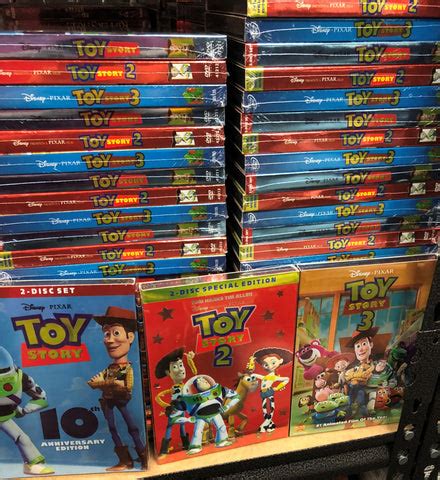 Toy Story 1 2 3 Dvd - ToyWalls