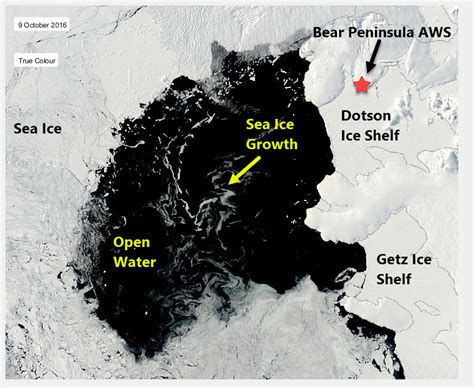 Dotson Getz Polynya ice growth | Mallemaroking