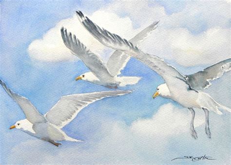 Pin by Ljiljana Milenkovic on WATERCOLORS | Watercolor bird, Bird art ...