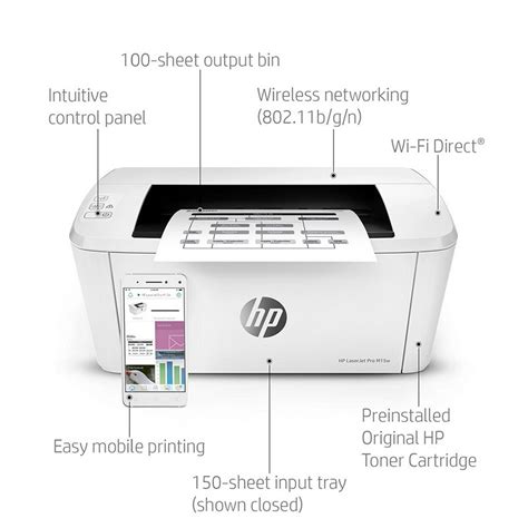 HP LaserJet Pro M15w Impresora Láser Monocromo Wifi | PcComponentes.com