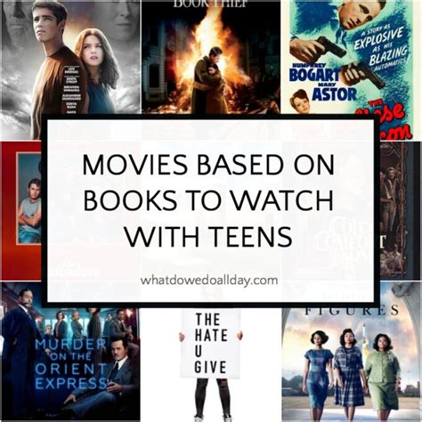 Good Movies Based on Books You Can Watch with Teens