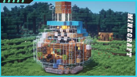 Minecraft: How to build a boat inside the bottle | Survival Bottle Base ...