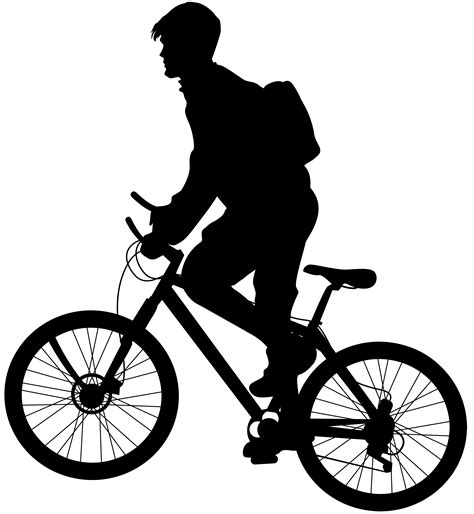 bicycle clipart silhouette 10 free Cliparts | Download images on Clipground 2023