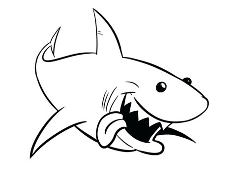 Shark Coloring Pages - Free Printable Coloring Pages for Kids