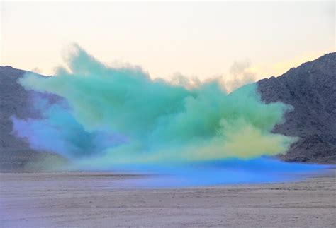 Judy Chicago smoke sculptures hit snag at Desert X, de Young - Los Angeles Times