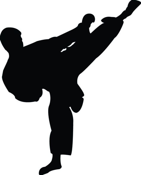 Martial arts Karate Kick Clip art - marcial arts png download - 430*600 - Free Transparent ...