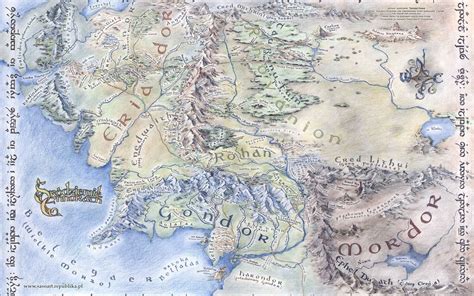 10 Latest Lord Of The Rings Map Background FULL HD 1080p For PC Desktop 2023