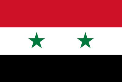 Syria flag vector - country flags