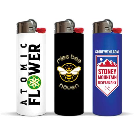 Custom BIC Lighters | Custom Printed Lighters | GanjaPrint