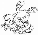 Moshi Monsters Coloring Pages  Wecoloringpagecom sketch template