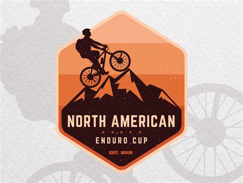 Vintage badge logo design for a mountain bike club by Ardian | Logo ...