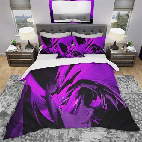 purple bedding sets