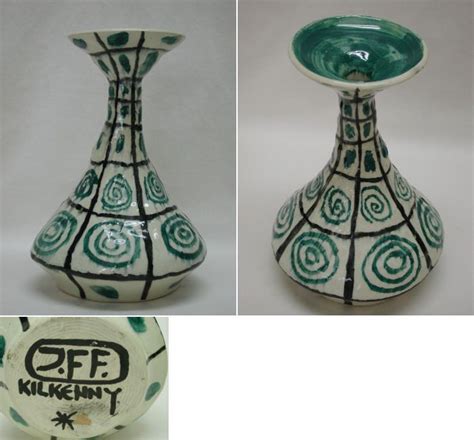 Handbuilt earthenware made at Ring Ceramics Kilkenny late 1950's. Coll ...