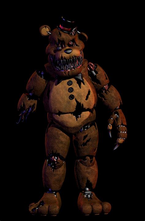 Demented Freddy by RealFailz | Fnaf art, Fnaf, Fnaf oc