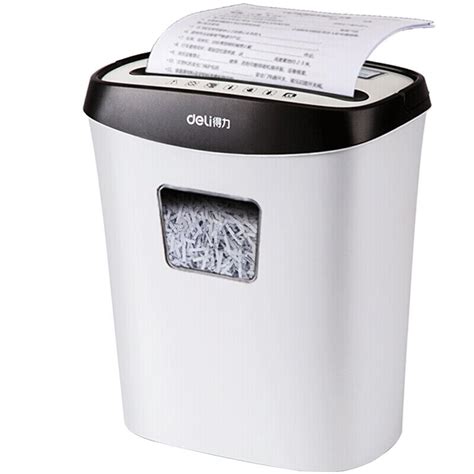 Deli 9928 mini electric paper shredder 15l office household use high ...