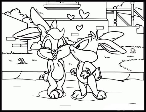 Bugs Bunny Feliz para colorear, imprimir e dibujar –ColoringOnly.Com