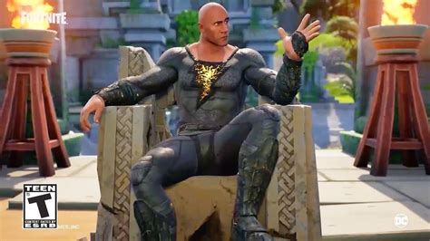 Fortnite Black Adam Trailer - YouTube