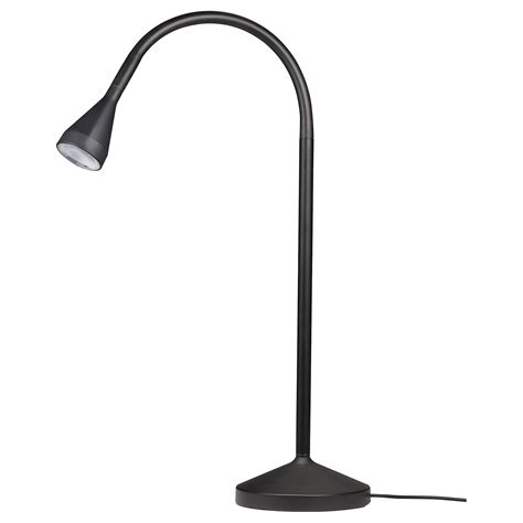 NÄVLINGE Lampe de bureau à LED, noir - IKEA