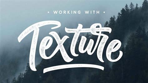 A Look at the Most Popular Textured Fonts