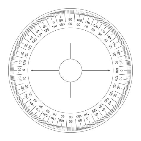 Printable 2 Stroke Degree Wheel - Printable Word Searches