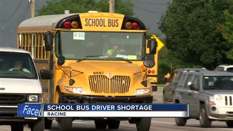 Racine dealing with significant bus driver shortage