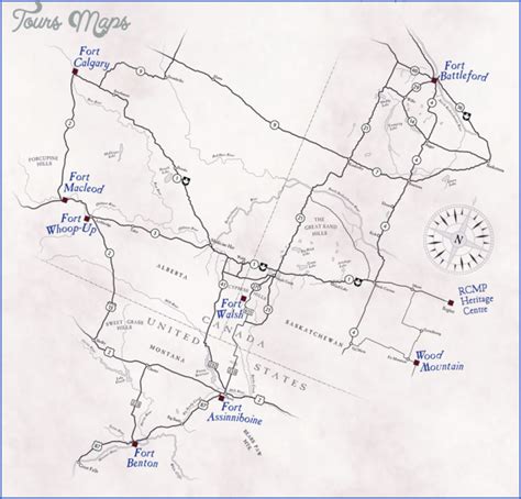 FORT SASKATCHEWAN MAP - ToursMaps.com