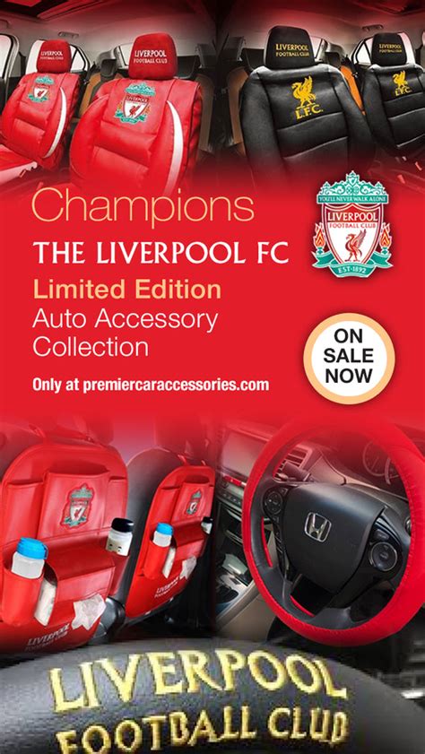 Liverpool FC Car Seat Covers (Red) Limited Edition Champions sale – Premier Car Accessories