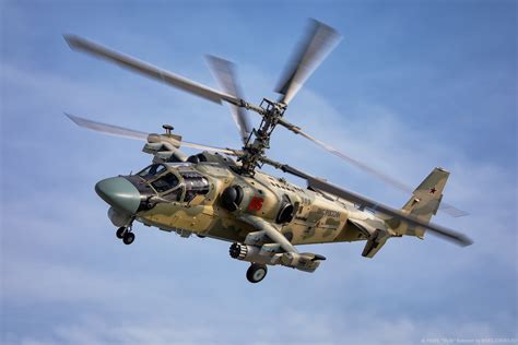 Ka-52 attack helicopter of the Russian Army : r/Helicopters