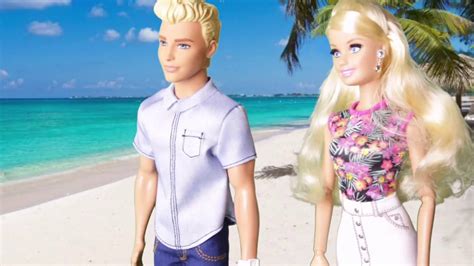 9 best ideas for coloring | Beach Barbie And Ken