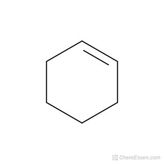 Chemical Structure of CYCLOHEXENE - C6H10 | Mol-Instincts