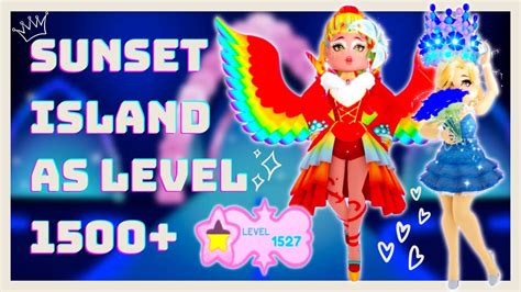 Playing Sunset Island As a Level 1500+ | With Tips and Tricks ♡ ROYALE ...