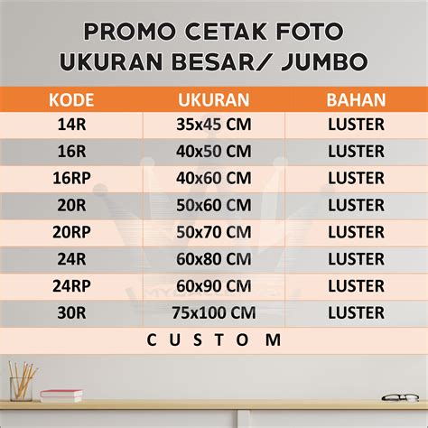 Cetak Foto Ukuran Besar | 12R 12RP 14R 16R 16RP 20R 20RP 24R 24RP 30R | Request Ukuran Jumbo ...