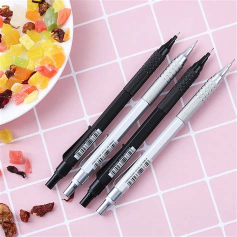 Metal Mechanical Pencil 0.5mm Automatic Drafting Pencils Office & School Supply Color Random-in ...