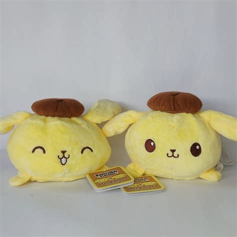 Original TeeTurtle Sanrio Pompompurin Reversible Plush on Carousell