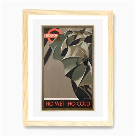 London Underground Art Print by Vintage Print and Poster Collection - Fy