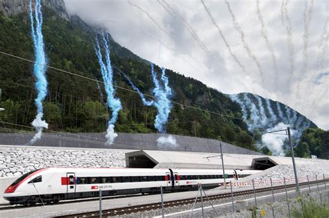 World’s Longest and Deepest Rail Tunnel, Through Swiss Alps, Opens - The New York Times