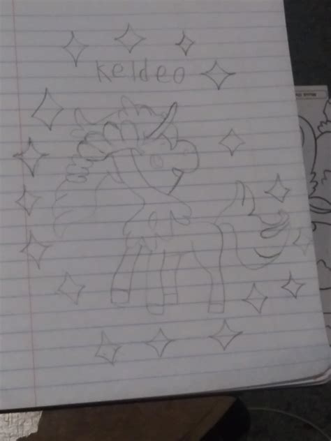 Shiny keldeo not yet finished : r/pokemon